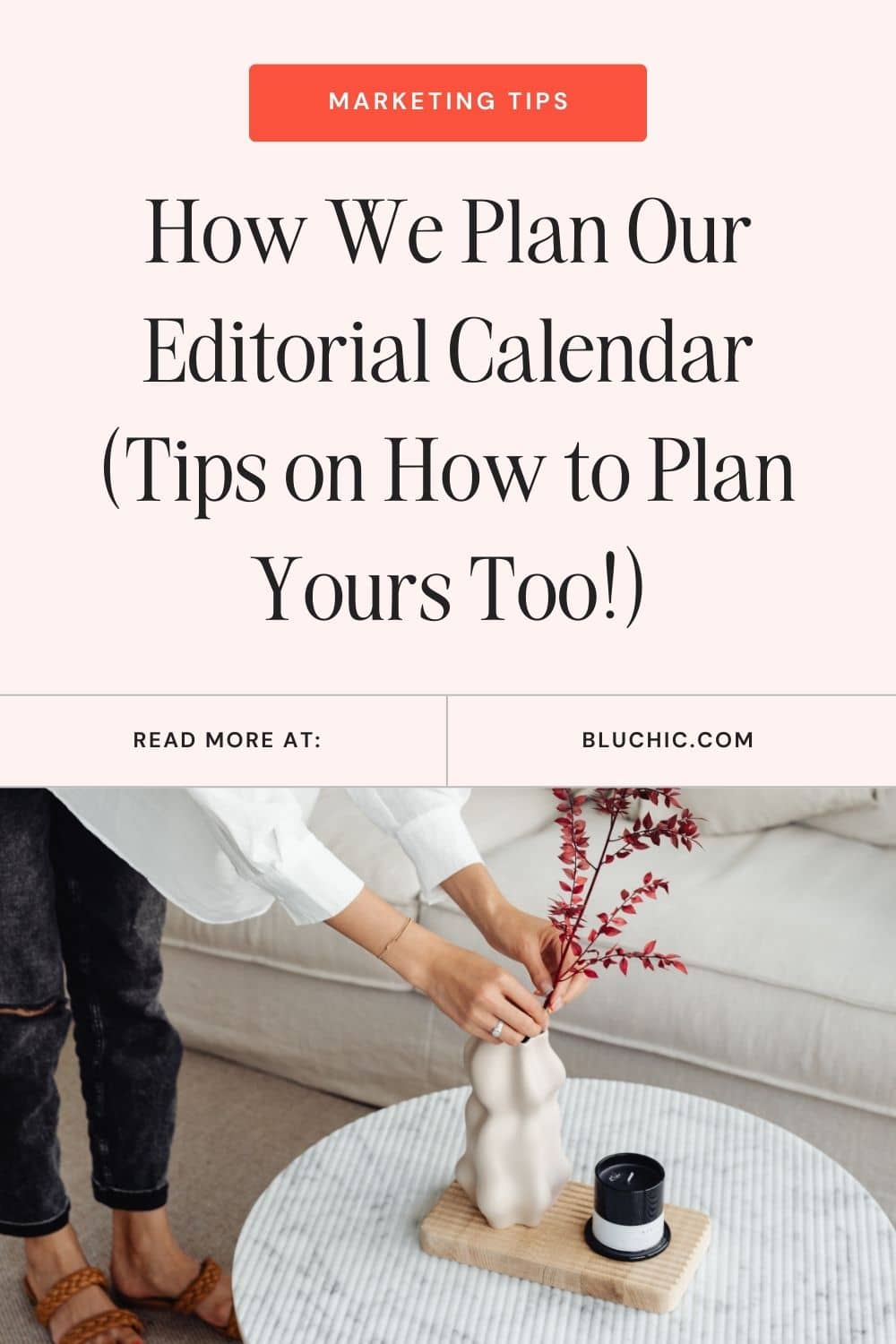 Learn how we plan our own editorial calendar and tips on how to plan yours too! We also included a free template of our editorial calendar for you.